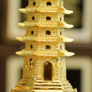 Mô hình Tháp Văn Xương mạ vàng 24k – VX01 4