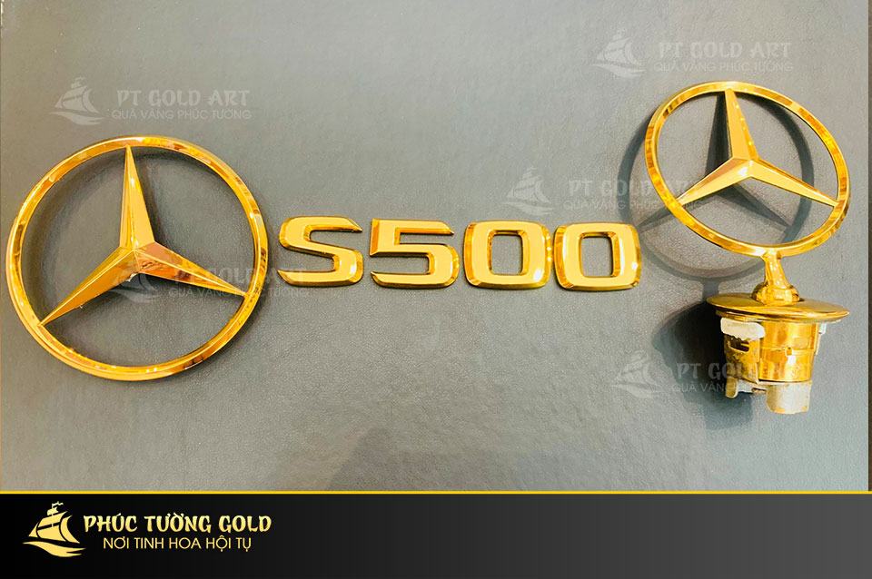Dịch vụ mạ vàng ô tô, siêu xe - mạ vàng logo, phụ kiện xe hơi