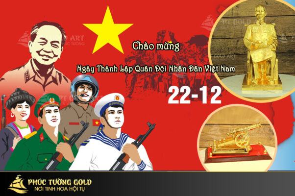 Quà tặng ngày Thành Lập Quân Đội Nhân Dân Việt Nam 22 tháng 12